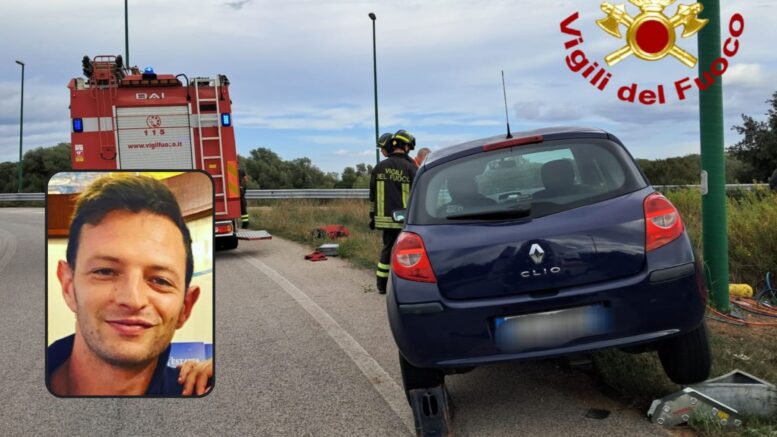 Enrico Demuro muore a 36 anni, vittima di un incidente a Olbia